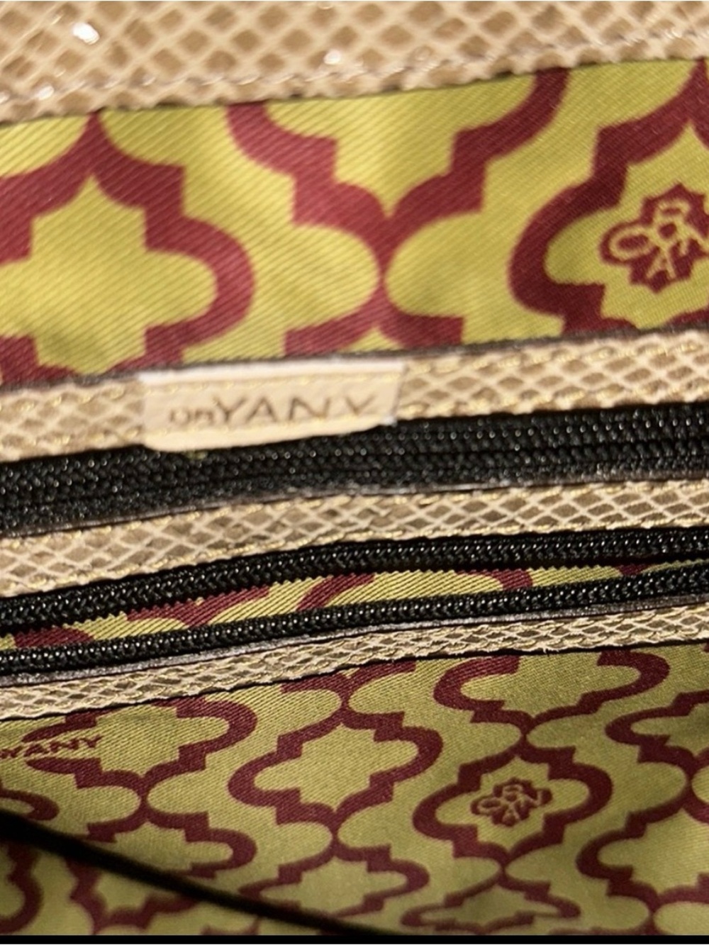 OrYANY Bette Embossed Python Leather Bag. Dust bag included NWOT - Picture 10 of 11